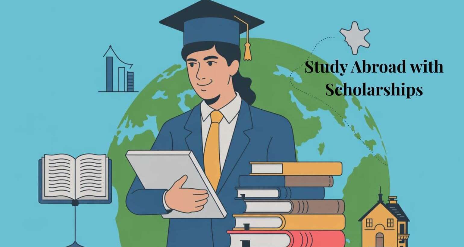 How Middle-Class Indian Students Can Study Abroad with Scholarships?