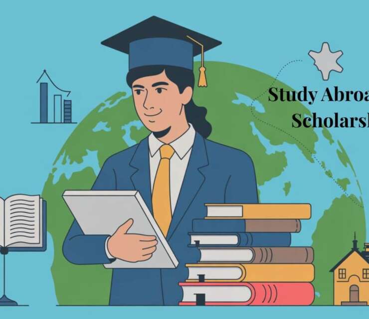 How Middle-Class Indian Students Can Study Abroad with Scholarships?